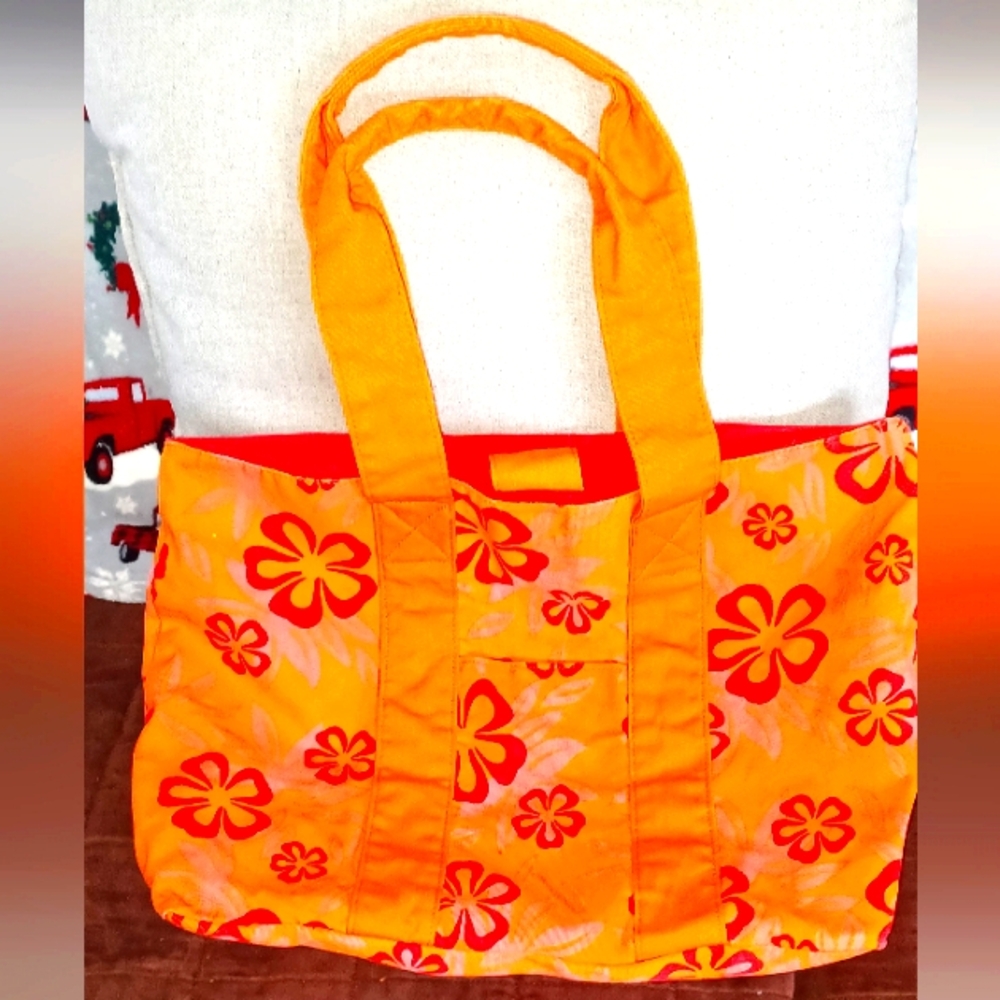 Reversible carry-all with small pouch